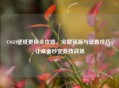 CSGO壁纸更换全攻略，宝藏资源与设置技巧，让桌面秒变竞技战场