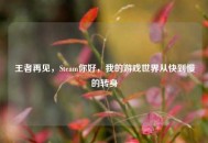 王者再见，Steam你好，我的游戏世界从快到慢的转身