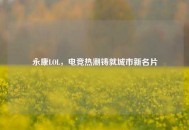 永康LOL，电竞热潮铸就城市新名片