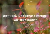沈阳虹桥医院，以专业医疗守护沈城百姓健康，它属于什么类型的医院？