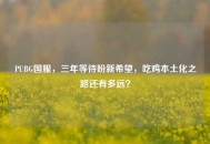 PUBG国服，三年等待盼新希望，吃鸡本土化之路还有多远？