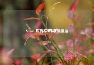 Steam 世界中的甜蜜邂逅