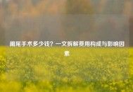 阑尾手术多少钱？一文拆解费用构成与影响因素