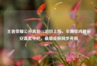 王者荣耀公孙离新CG泪目上线，伞舞惊鸿藏长安温柔守护，最新皮肤同步亮相