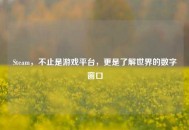 Steam，不止是游戏平台，更是了解世界的数字窗口