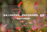 餐桌上的隐形威胁，警惕常见有毒食物，食物有毒如何检测？