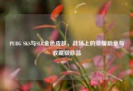 PUBG SKS与SLR金色皮肤，战场上的荣耀勋章与收藏级珍品