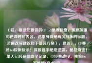 （注，根据您提供的CF 1v3绝境翻盘，孤胆英雄的逆袭时刻内容，这本身就是高度凝练的标题，若需改写建议如下备选方案），建议，，CF赛场1v3极限反杀！孤狼选手绝地逆袭，枪战奇迹！单人1v3残局翻盘全记录，CF经典战役，独狼玩家绝境1穿3瞬间