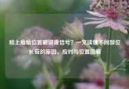 脸上痘痘位置藏健康信号？一文读懂不同部位长痘的原因、应对与位置图解