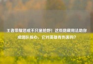 王者荣耀惩戒不只是抢野！这些隐藏用法助你成团队核心，它对英雄有伤害吗？