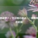 羊肉炖胡萝卜，冬日暖心做法，一碗暖到心底的慰藉