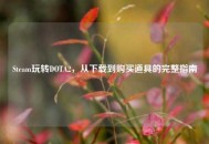 Steam玩转DOTA2，从下载到购买道具的完整指南