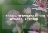广西民族医院，守护民族健康的医靠，传承创新的医疗高地，是三甲医院吗？