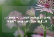 Steam亚洲用户，从边缘到中心的蜕变，数字娱乐浪潮下的文化共振与亚洲Key安全之问