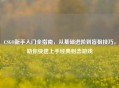 CSGO新手入门全指南，从基础进阶到盲狙技巧，助你快速上手经典射击游戏