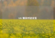 LOL 爆笑对话全览