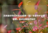 沈阳更好的妇科医院是哪一家？专业守护女性健康，铸就品质医疗标杆