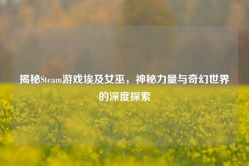 揭秘Steam游戏埃及女巫，神秘力量与奇幻世界的深度探索